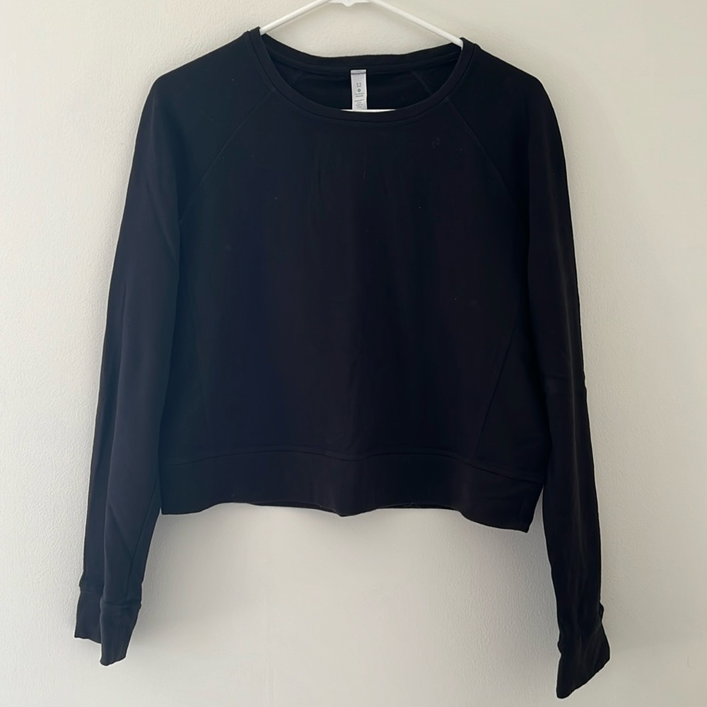 Lululemon Long Sleeve Cropped Shirt